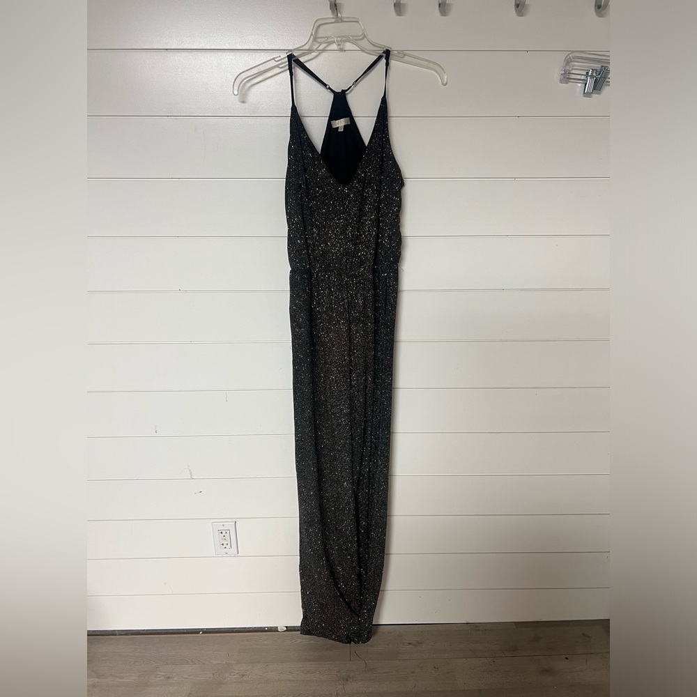 Sparkle wide leg jumpsuit